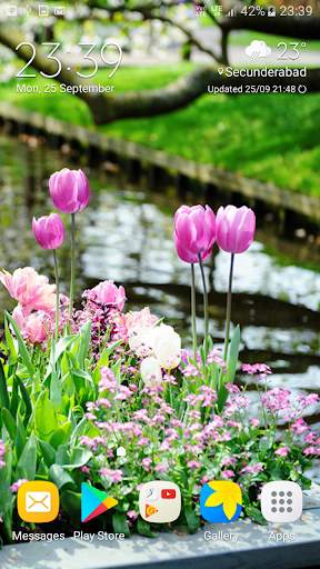 Flowers Live Wallpaper screenshot 2
