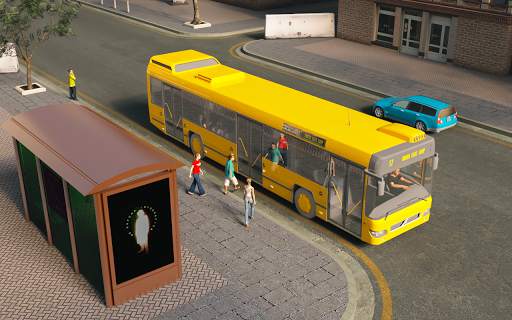 City Coach Bus Driving Simulator 2019 screenshot 1
