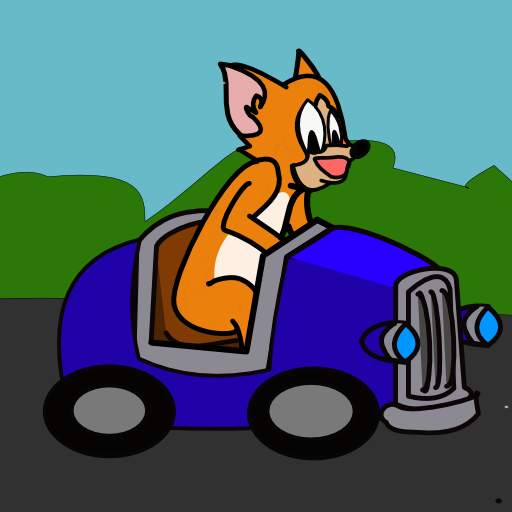 TALKING PET TOM , ANGELA AND JERRY KART RACE 2D 1.3