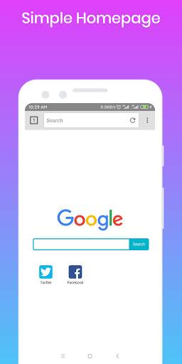 Uce Mini Browser - Safe & Fast screenshot 1