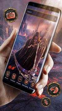 Grim Reaper Skull Launcher Theme screenshot 4