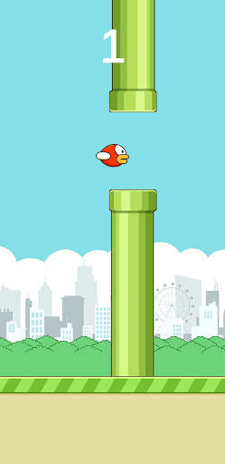 Flappy Red Bird screenshot 1