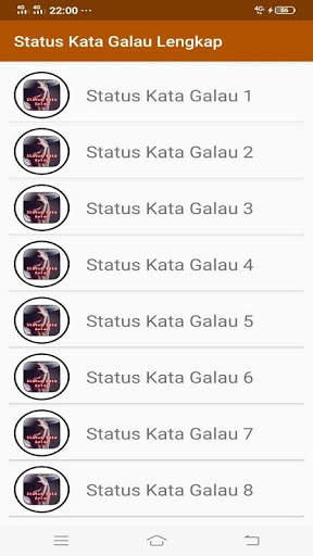 Status Kata Galau Lengkap screenshot 1
