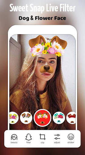 Sweet Snap Live Filter - Snap Cat Face Camera Edit screenshot 6