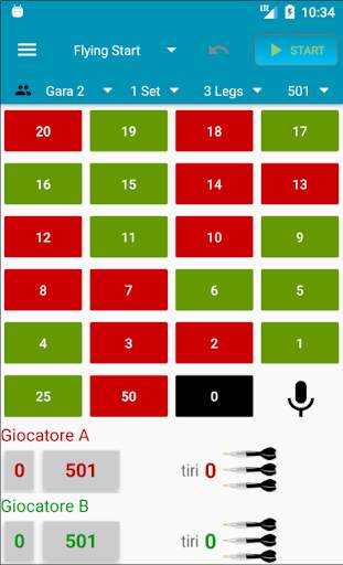 Segnapunti Freccette screenshot 2