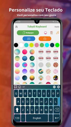 Tubydi Keyboard स्क्रीनशॉट 1