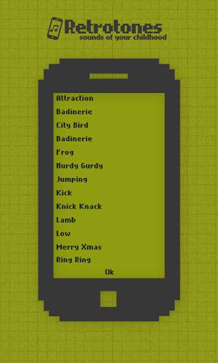 Retrotones - Old Ringtones screenshot 2