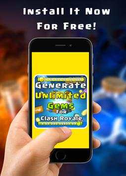 Chetas Gems Clash Royale Prank screenshot 8