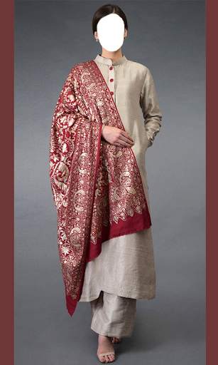 Women Shawl Photo Editor screenshot 4