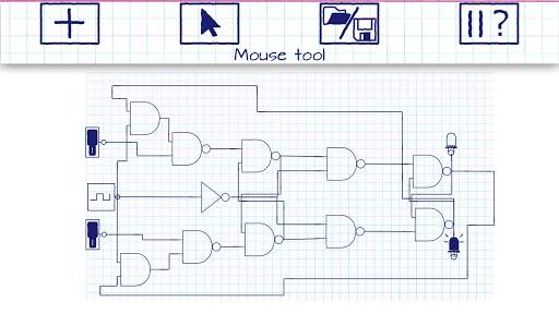 Logic Gates - Electronic Simul screenshot 1