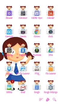 girlysh for Total Launcher screenshot 3