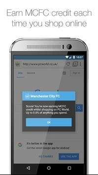 Manchester City FC Browser screenshot 1