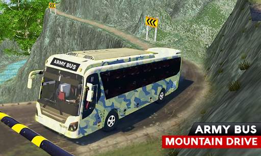 Army Bus Simulator Real Driving Transport Game screenshot 1