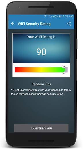 WiFi Security-Encryption Score screenshot 1