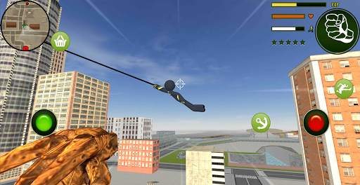 Spider Stickman Panther Rope H स्क्रीनशॉट 2