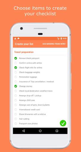 Travel Checklist screenshot 2