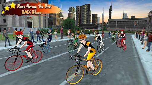 Real Bicycle Racing : BMX  Bicycle game 2021 screenshot 1
