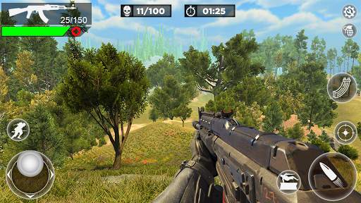 Fps Battleground Cover Fire Frontline Shooter Game screenshot 5