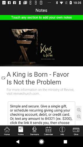 Revive Church App screenshot 3