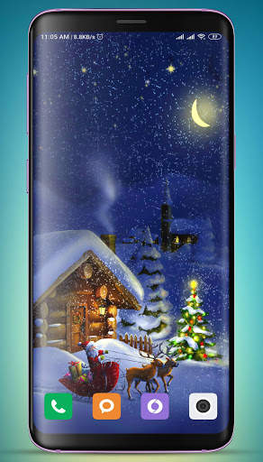 Snowfall Wallpaper HD screenshot 5