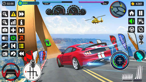 Mega Ramp Car Stunts Crazy Car screenshot 8