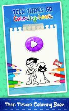 Teen Coloring Titans Go screenshot 1