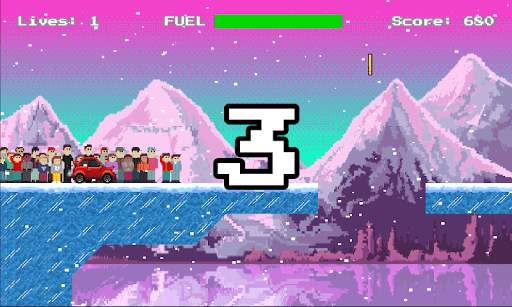Jumping Race - Retro Game Car Racing screenshot 10