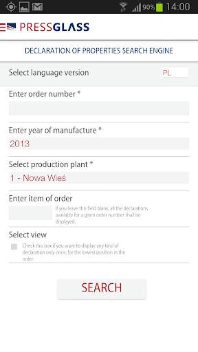 PRESS GLASS MOBILE screenshot 4
