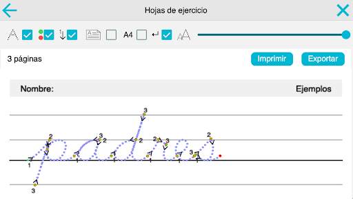 Escribir en cursiva screenshot 15