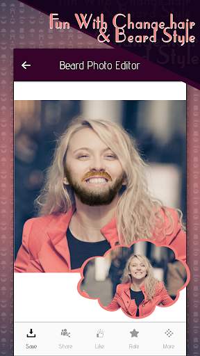 Smart Beard Photo Editor 2019 - Makeover Your Face 5 تصوير الشاشة
