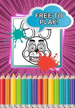 Five Nights FNAF Coloring Game screenshot 1