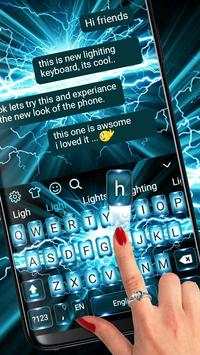 Neon Lighting Keyboard Theme screenshot 2