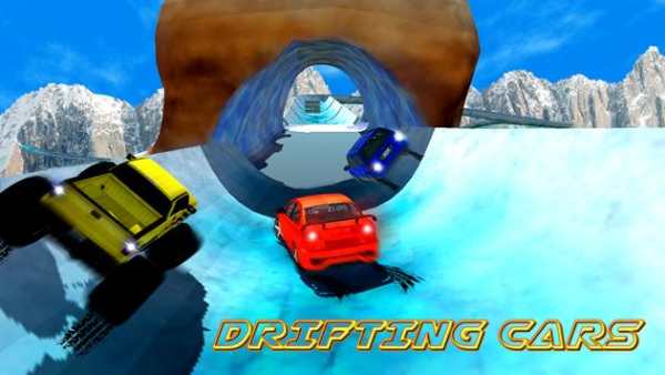Frozen Water Slide Prado Racing - Adventure 3D screenshot 1