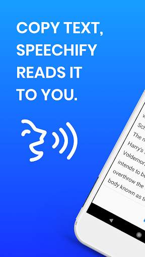 Speechify(Beta) Text To Speech PDF Reader Dyslexia screenshot 1