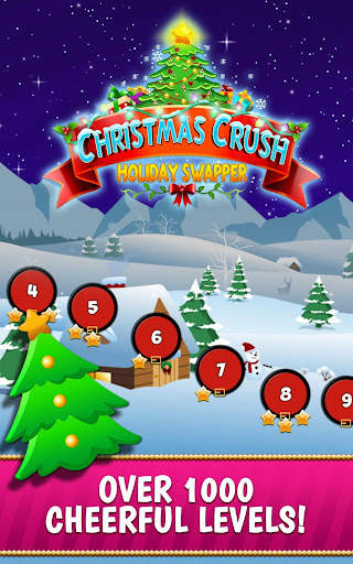 Christmas Crush Holiday Swapper Candy Match 3 Game स्क्रीनशॉट 6