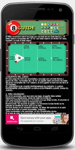 Tutorial Billar screenshot 2