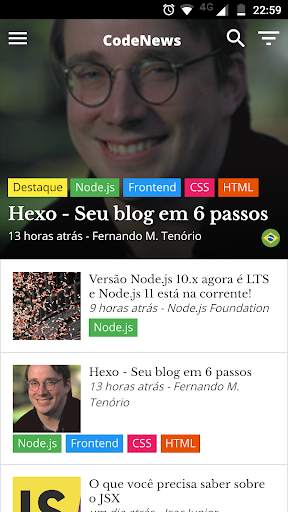 Code News - Notícias para programadores screenshot 1