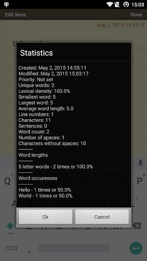 Classic Notes Lite - Notepad screenshot 3