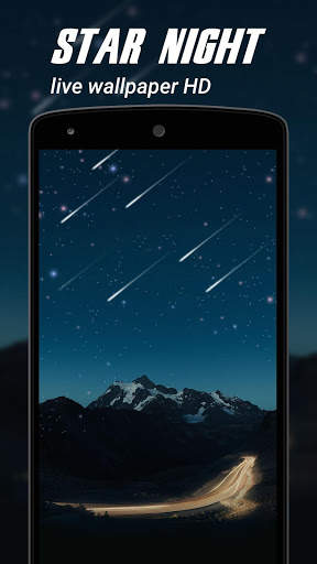 Star night Live Wallpapers HD screenshot 5