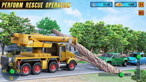 Crane Driving Simulator Game screenshot 25
