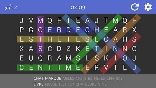 Mots Mêlés: Grilles illimitées screenshot 6