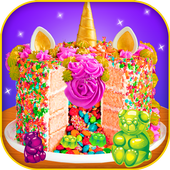 Unicorn Candy Cake Maker icon