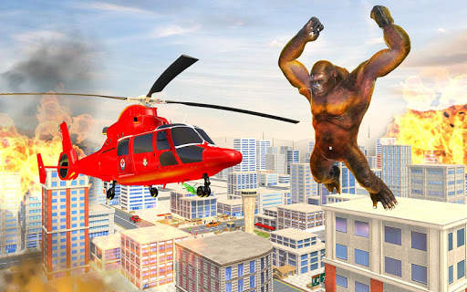 Incredible Monster Gorilla Rampage: Animal Games screenshot 4