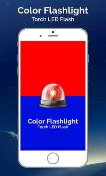 Color Flashlight - Torch LED Flash On Call & SMS screenshot 1