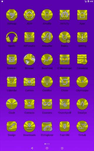 Yellow Icon Pack 18 تصوير الشاشة