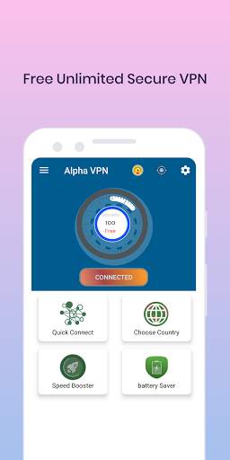 Alpha VPN Free VPN screenshot 1