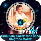 Cute Baby Caller Tune Song-Ringtone Maker иконка