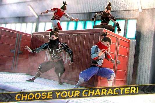 Go Ninja! Funny Robot Shooter screenshot 3