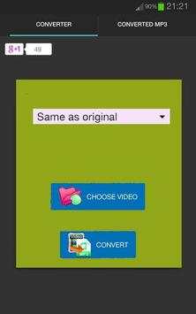 Convert video to sound mp3 स्क्रीनशॉट 3