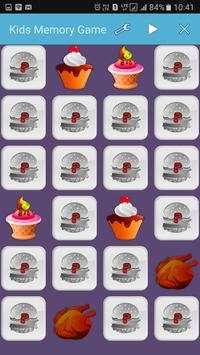 Funny Kids Memory Game screenshot 1